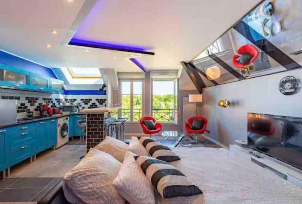 Appartement Disney Avengers, 5 Min Des Parcs Маньи-ле-Онгр Экстерьер фото